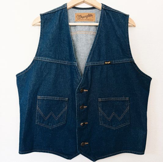 Vintage Wrangler Denim Vest