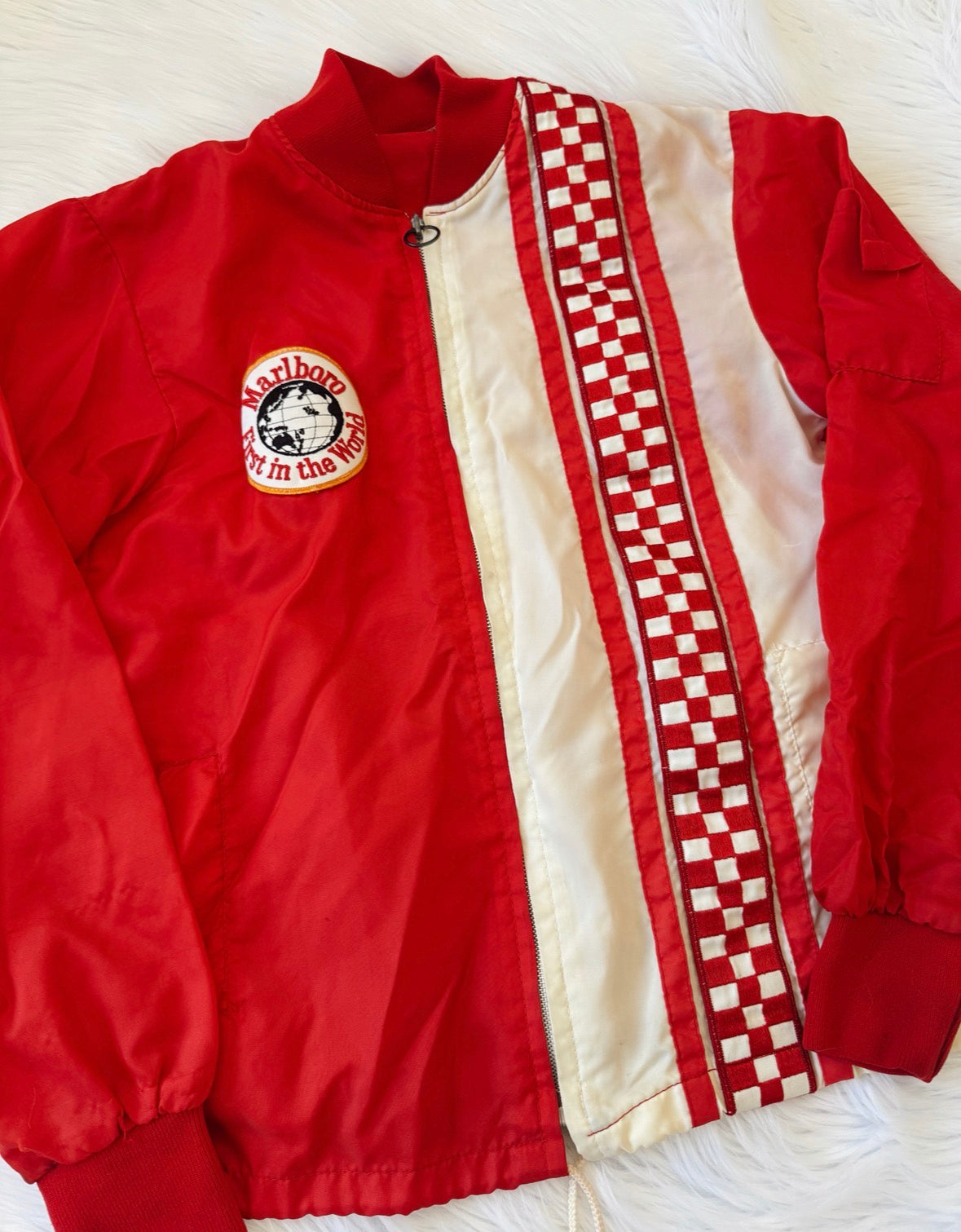 Vintage Marlboro Windbreaker Jacket