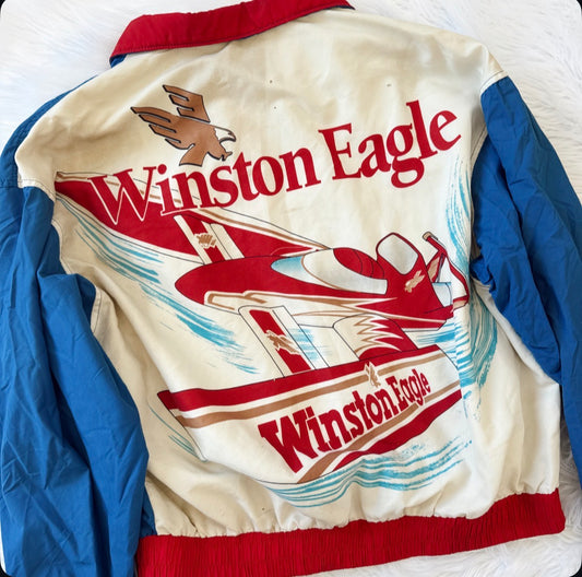 Vintage Winston Eagle Bomber Jacket