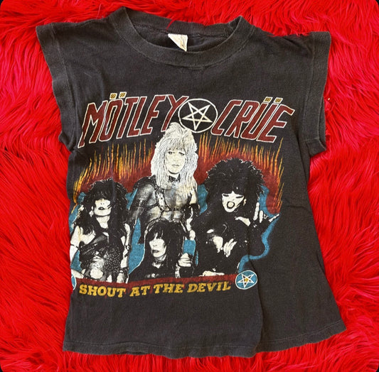 Vintage Motley Crue Shout At The Devil Tank Top
