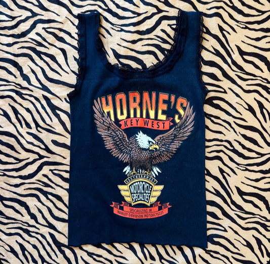 Vintage Hornes Biker Tank