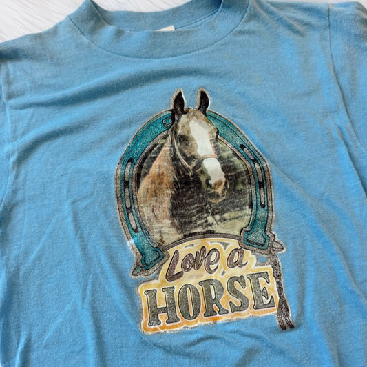 Vintage Love A Horse Tee
