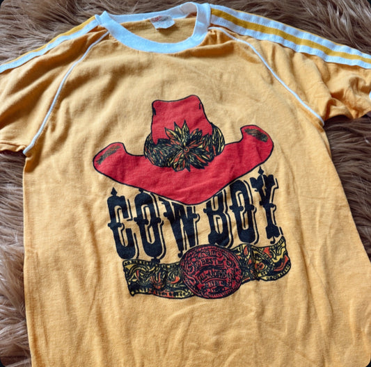 Vintage Cowboy Hat Graphic Tee