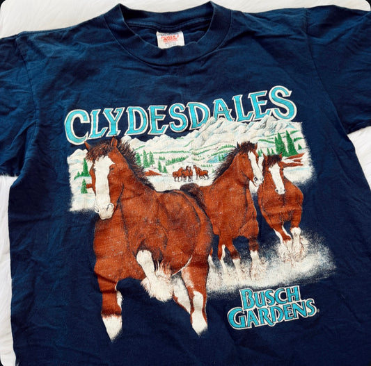 Vintage Clydesdales Beer Tee