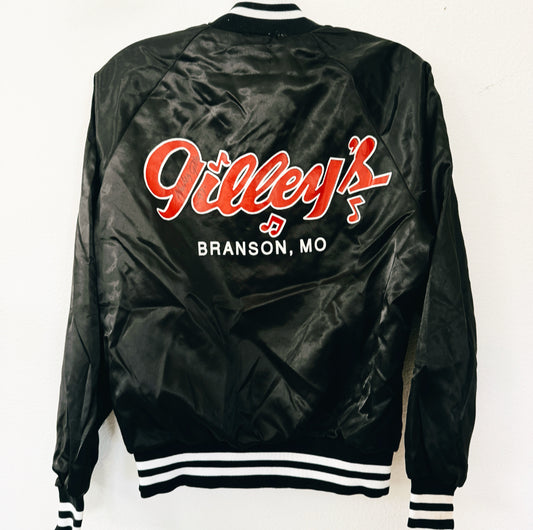 Vintage Signed Gilley's Bomber Jacket