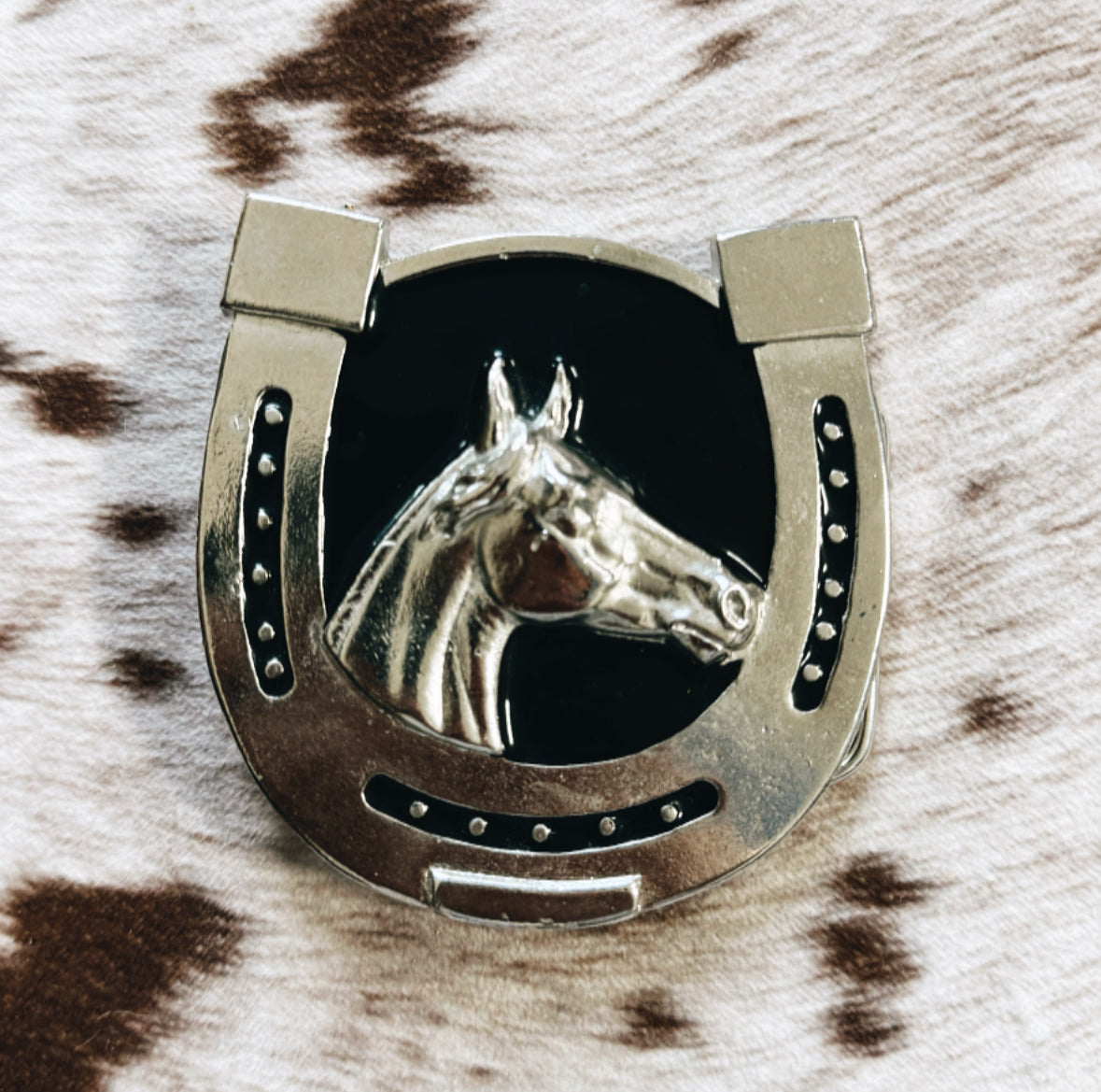 Vintage Horseshoe Belt Buckle