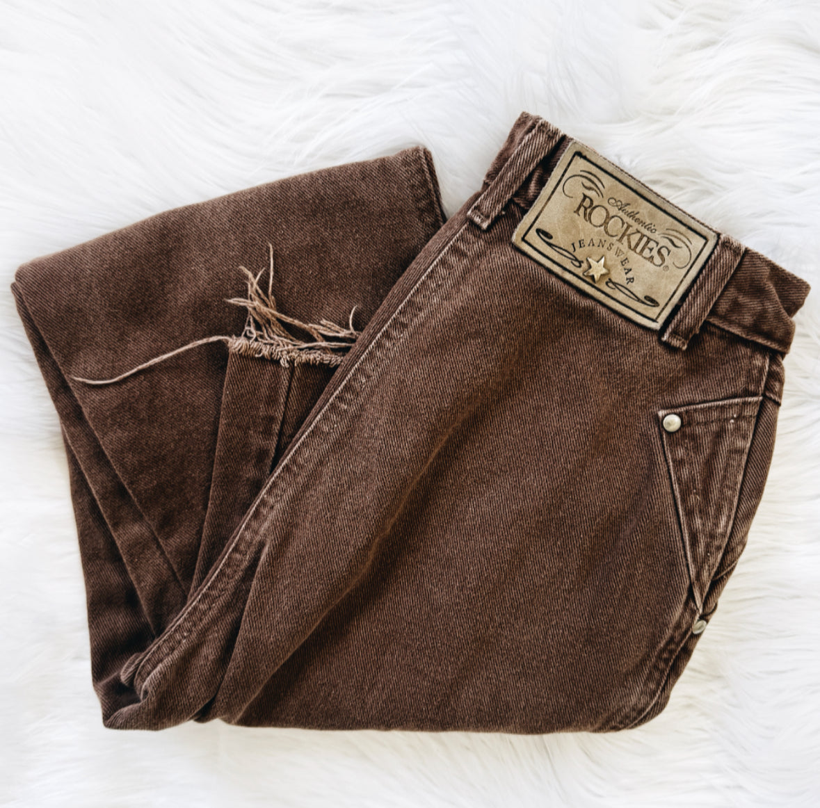 Vintage Rockies Brown Jeans