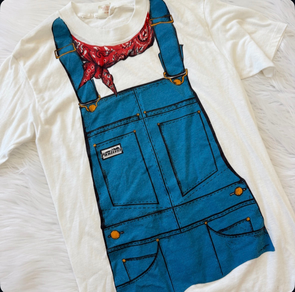 Vintage Overalls Tee