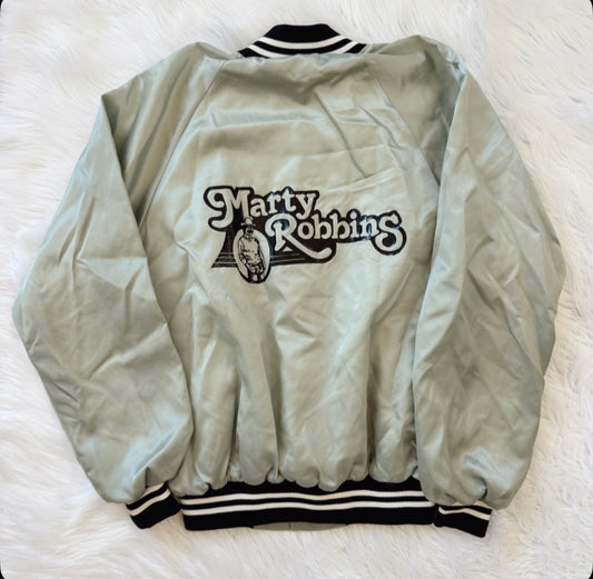 Vintage Marty Robbins Bomber Jacket