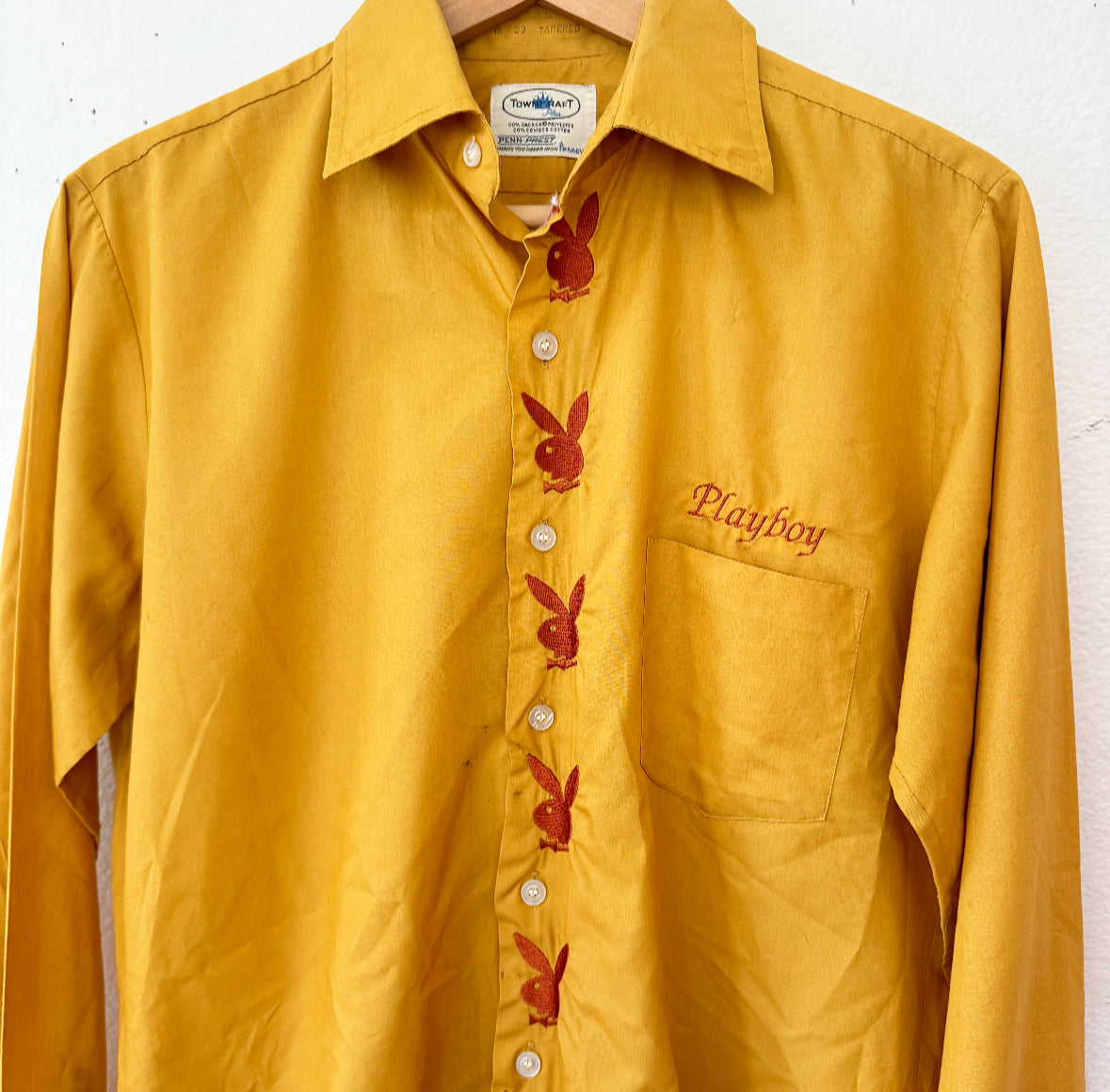 Vintage Playboy Stitched Button Down