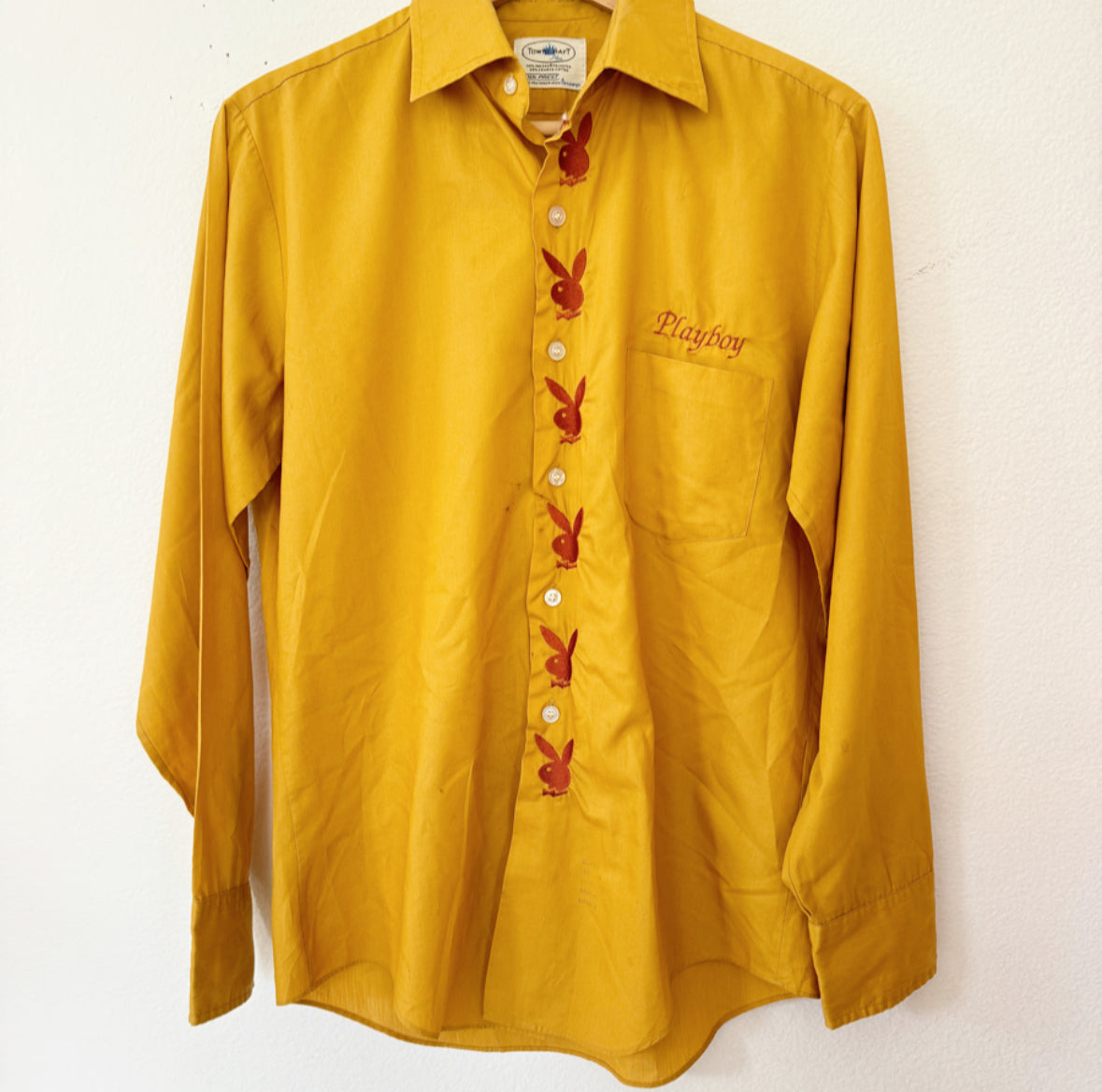 Vintage Playboy Stitched Button Down