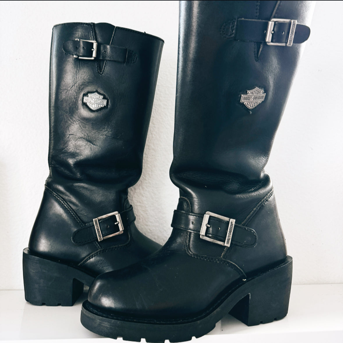 Vintage Harley Davidson Boots