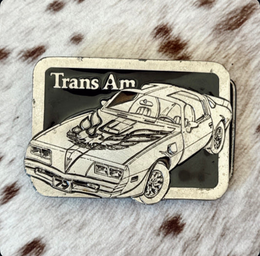 Vintage Trans Am Belt Buckle
