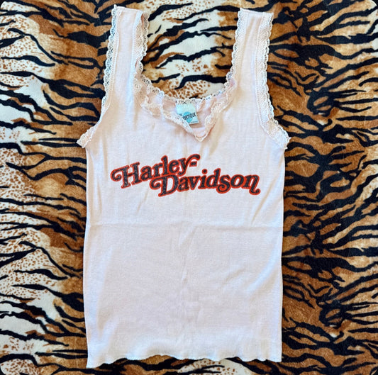 Vintage Harley Davidson Pink Tank Top