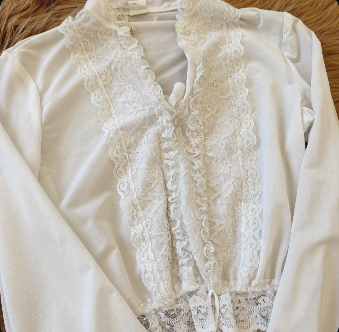 Vintage 1970s Prairie Style Top