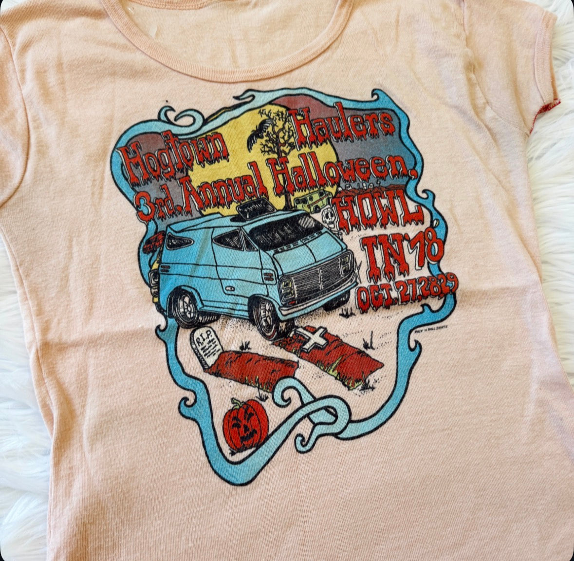 Vintage Van Halloween Tee
