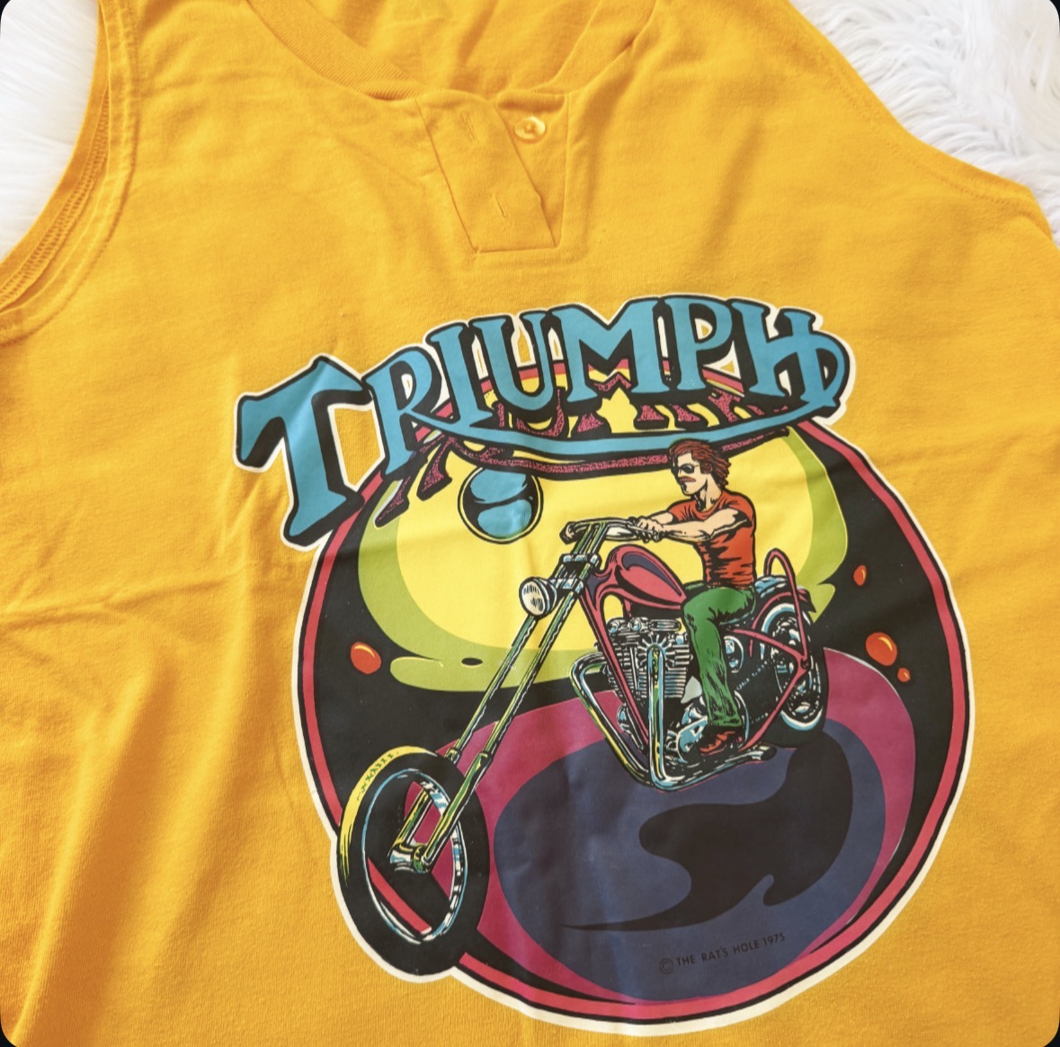Vintage Triumph Tank Top