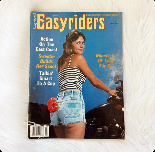 Vintage March 1983 Easyriders Magazine