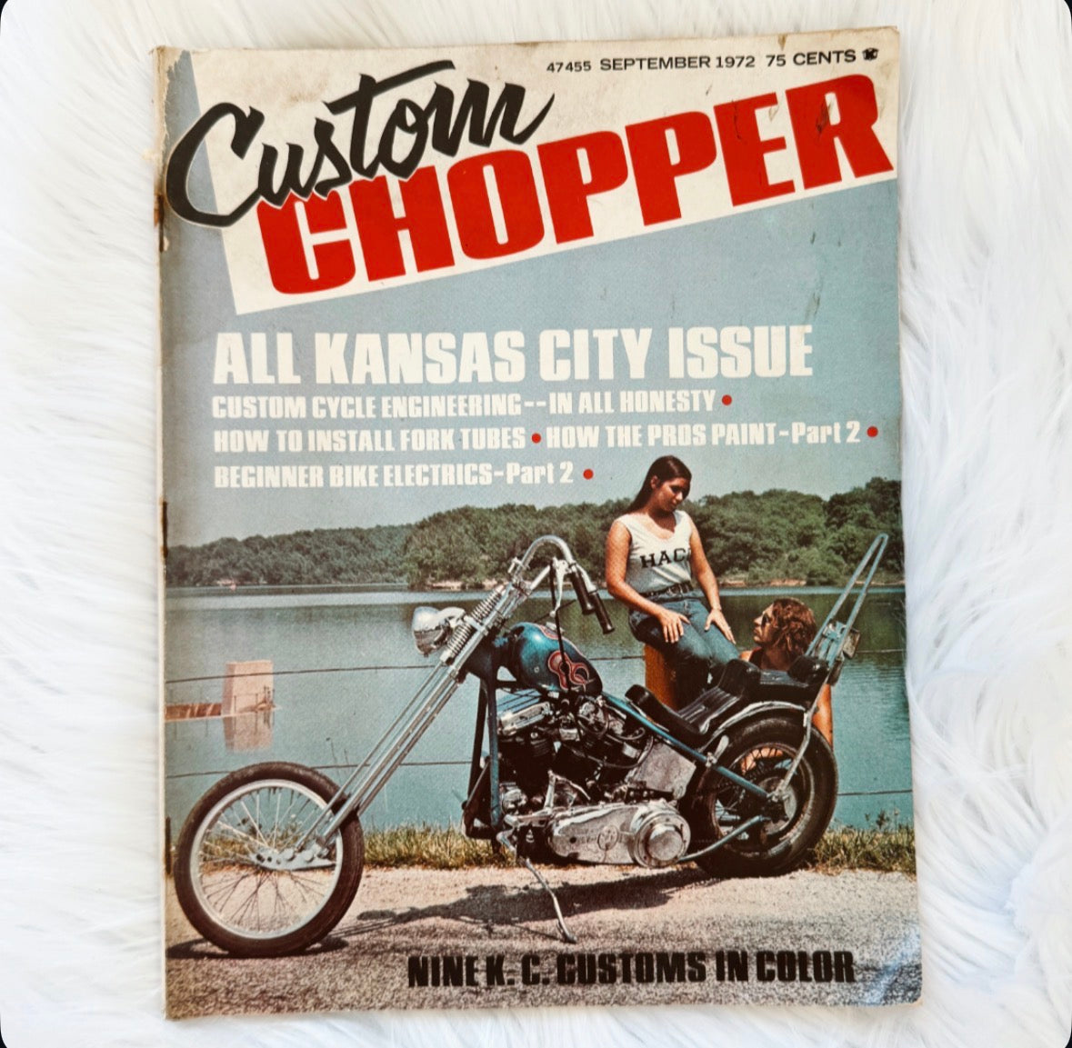 Vintage Custom Chopper September 1972 Magazine