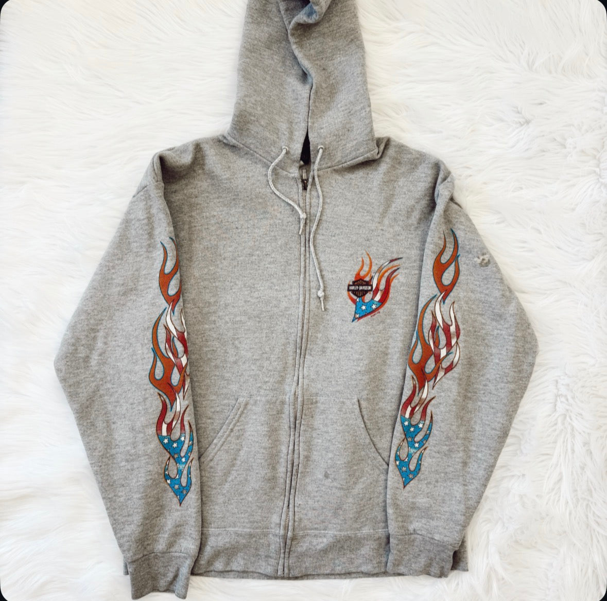Vintage Harley Davidson Hoodie