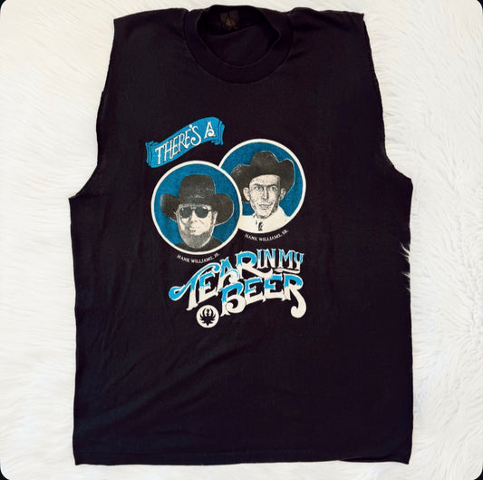 Vintage Hank Williams Tear In My Beer Tank