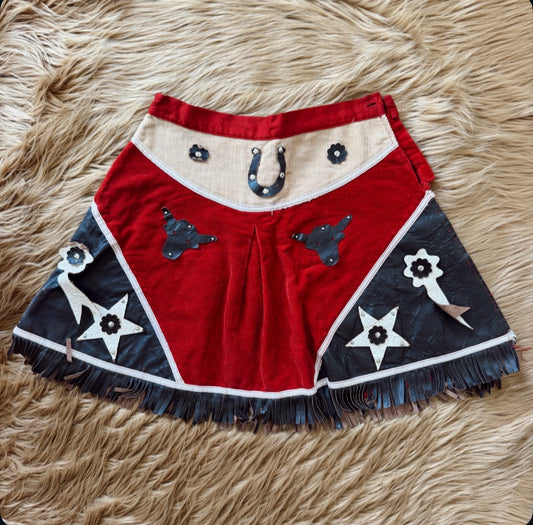 Vintage Cowgirl Skirt