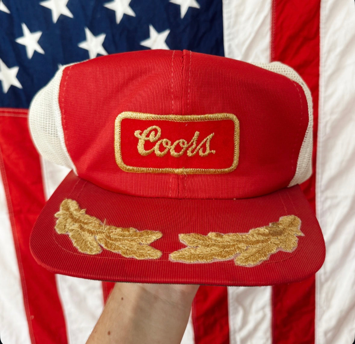 Vintage Coors Patch Hat