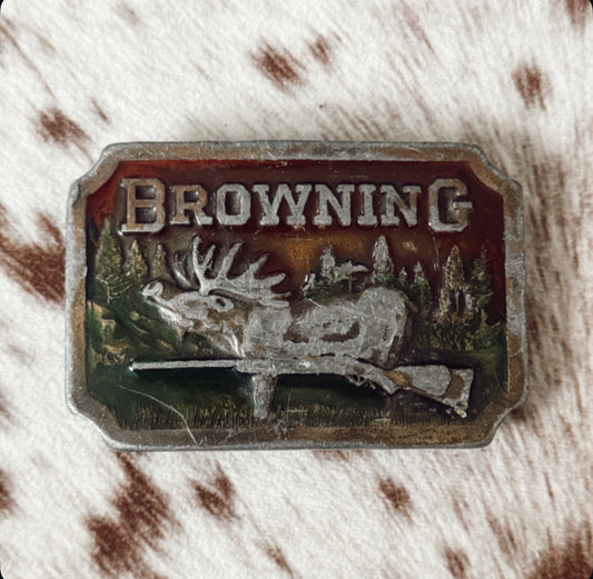 Vintage Browning Belt Buckle
