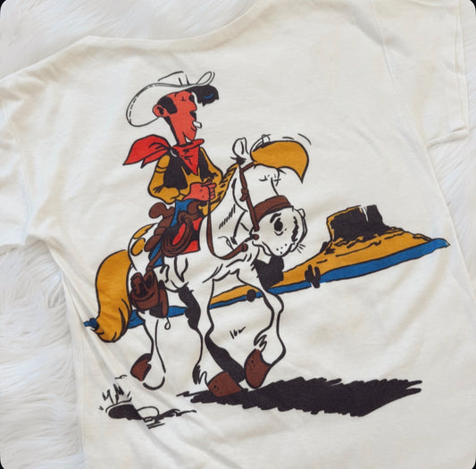 Vintage Cowboy Lucky Luke Tee