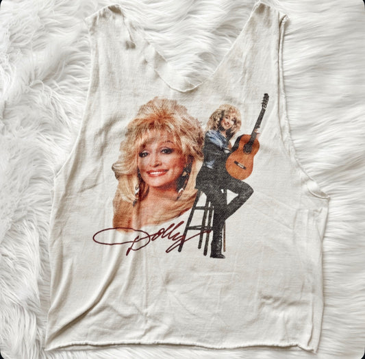 Vintage Dolly Parton Tank Top
