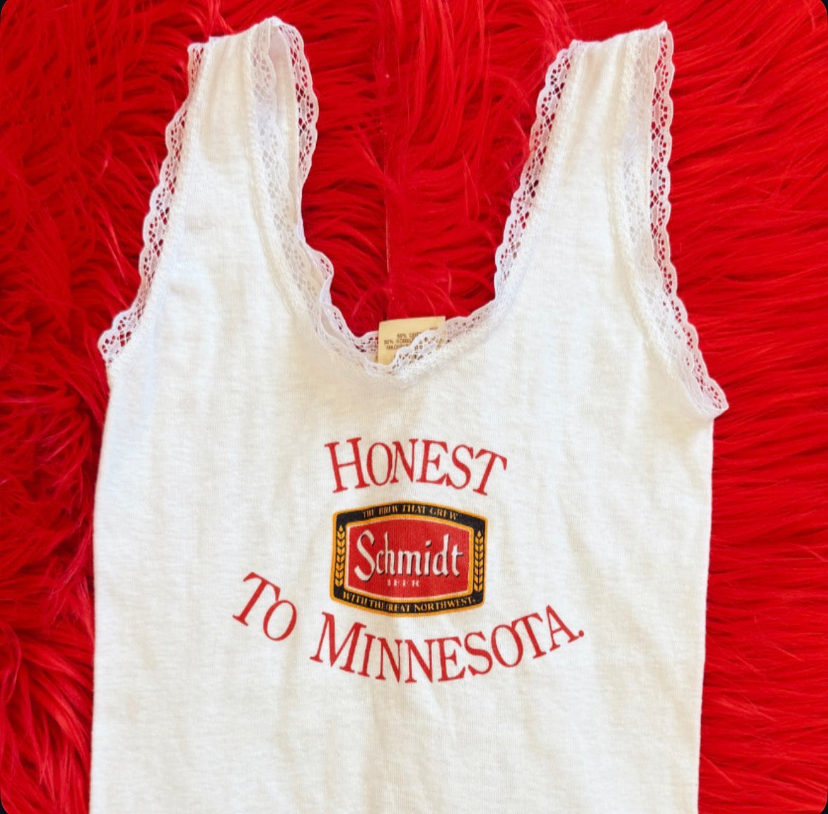 Vintage Schmidt Beer Tank Top