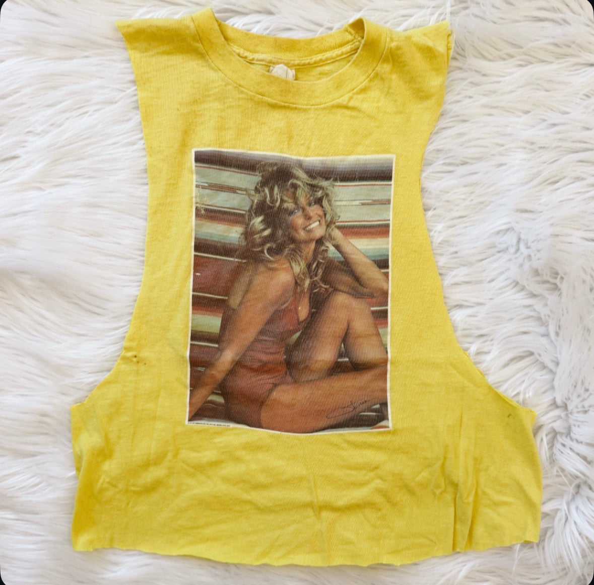 Vintage Farrah Fawcett Tank Top