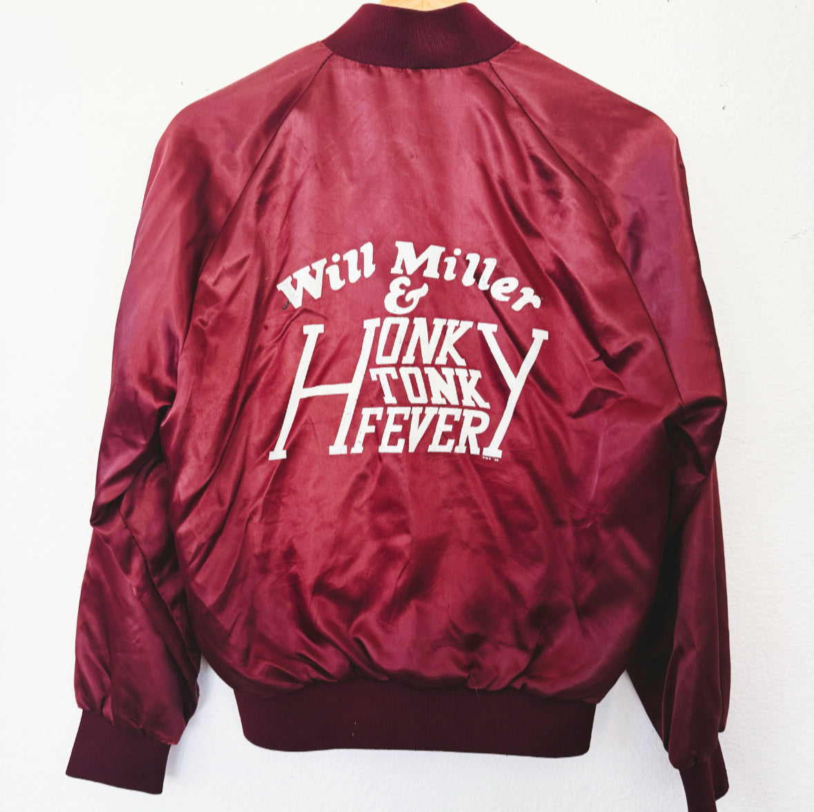 Vintage Honky Tonk Fever Bomber Jacket
