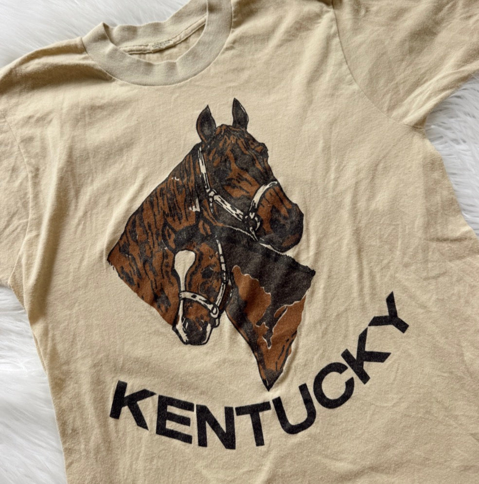 Vintage Kentucky Horses Tee