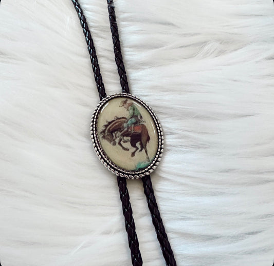 Cowboy Bolo Tie