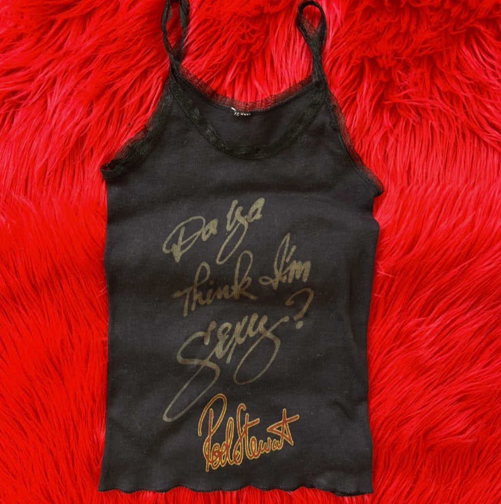 Vintage Rod Stewart Tank Top