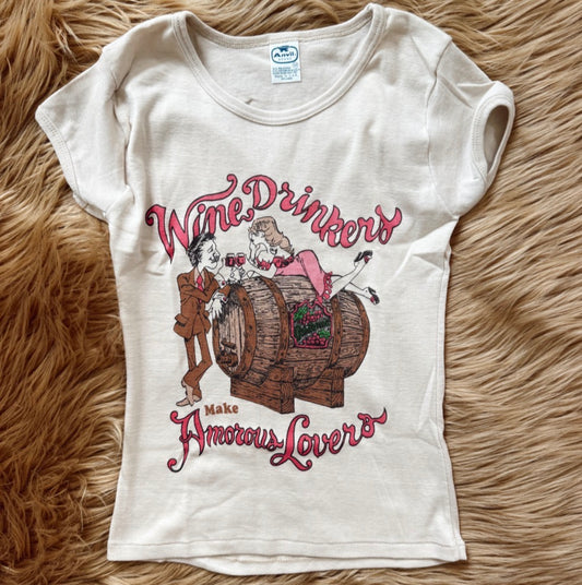 Vintage Wine Drinkers Tee