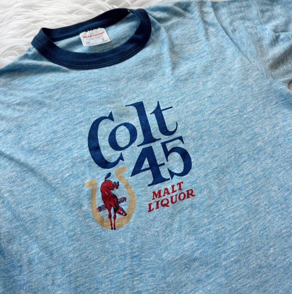Vintage Colt 45 Ringer Tee