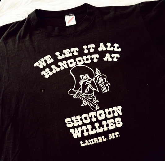 Vintage Shotgun Willies Saloon Tee
