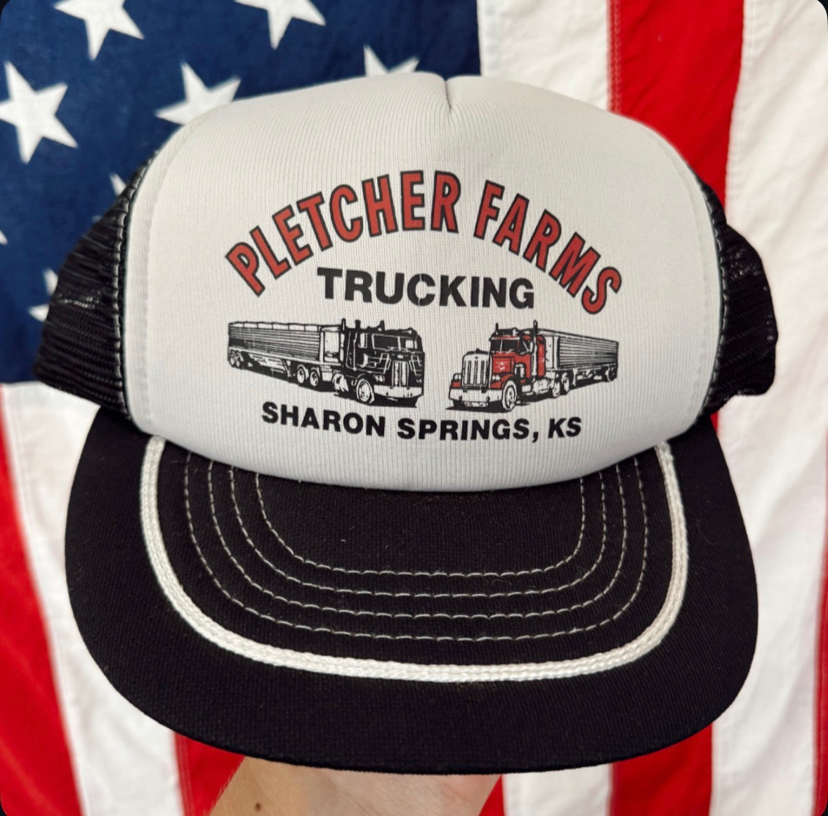Vintage Pletcher Farms Trucking Hat