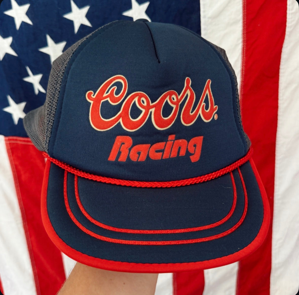 Vintage Coors Racing Hat