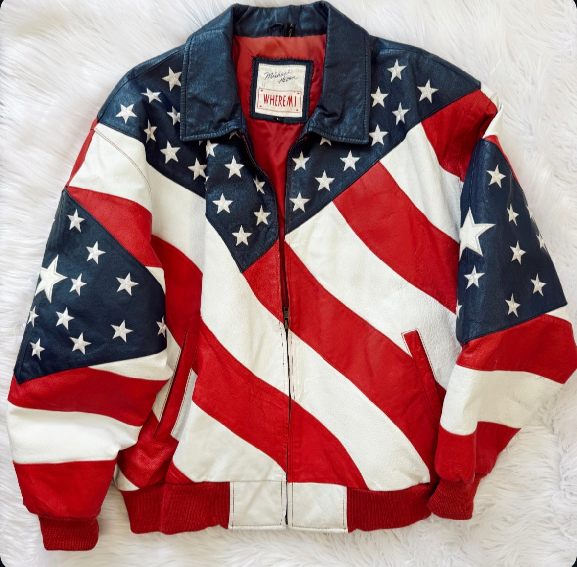 Vintage USA Leather Jacket