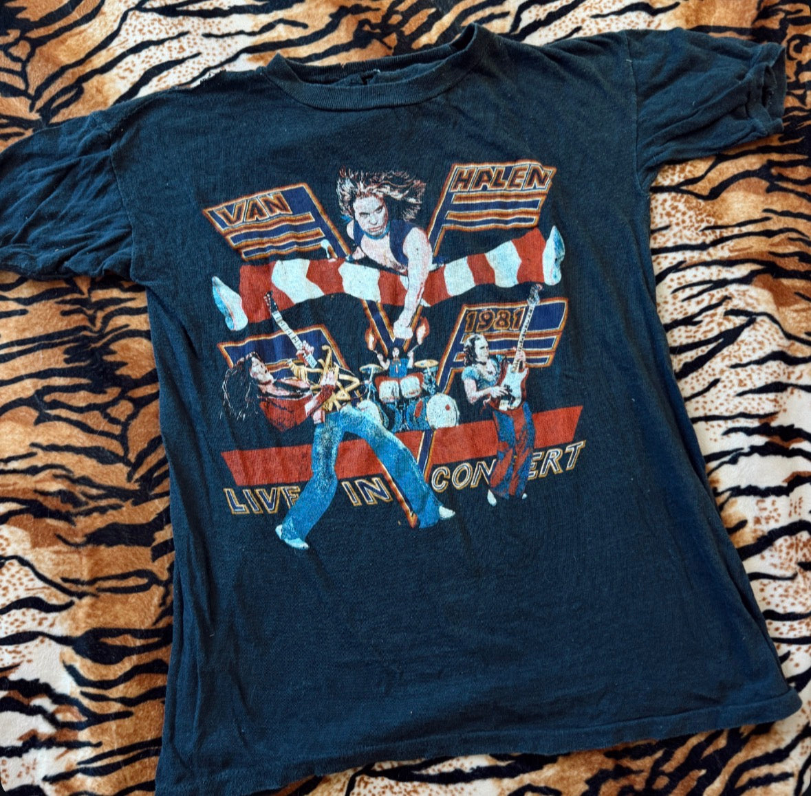 Vintage Van Halen Concert Tee