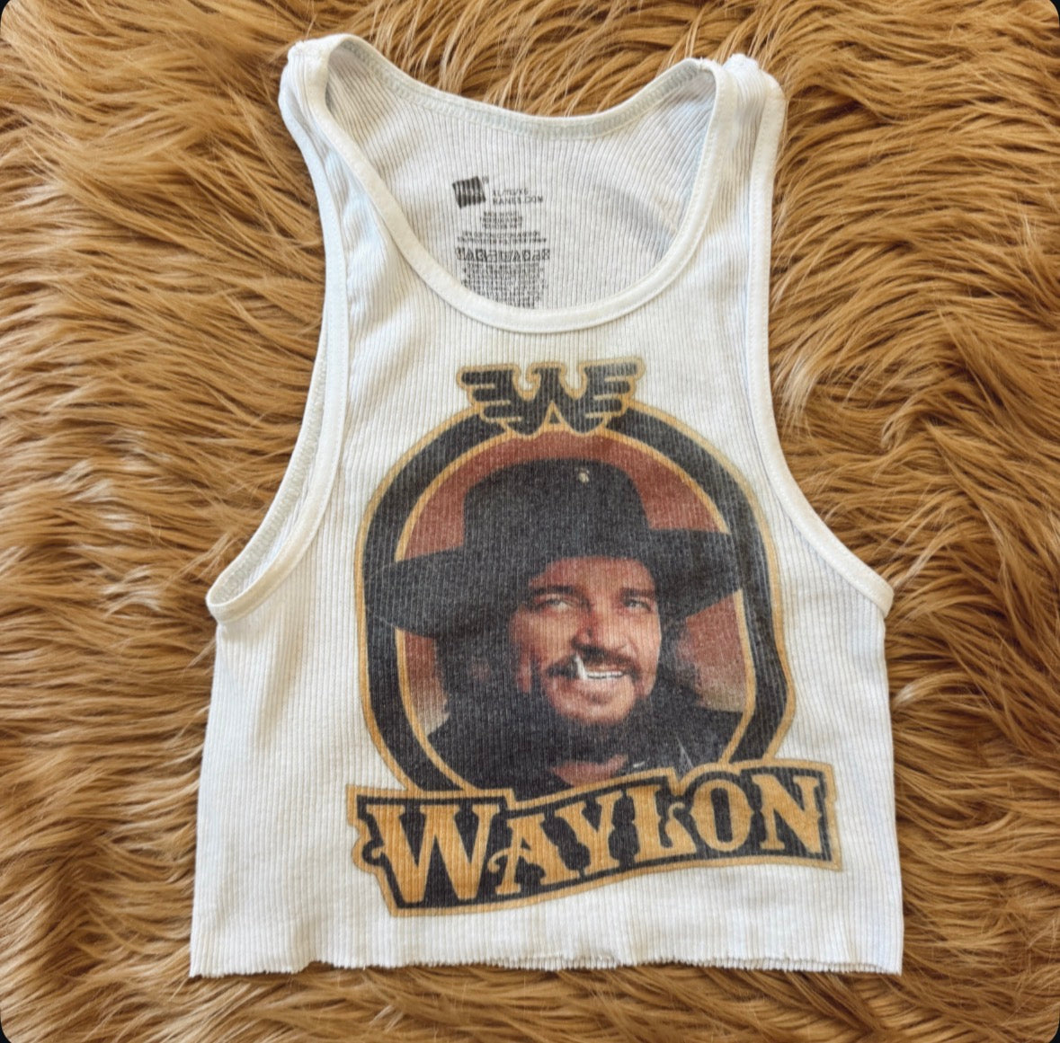 Waylon Jennings Tank Top