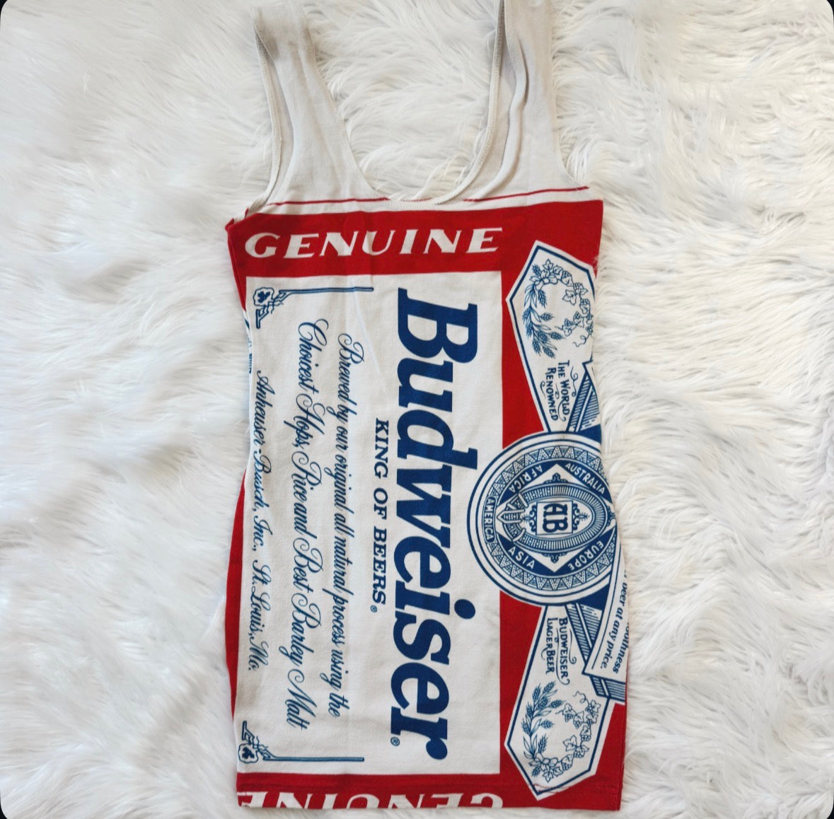 Vintage Budweiser Dress