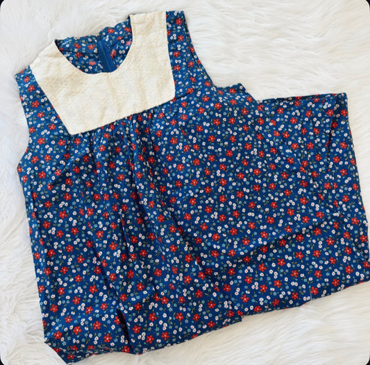 Vintage Floral Dress