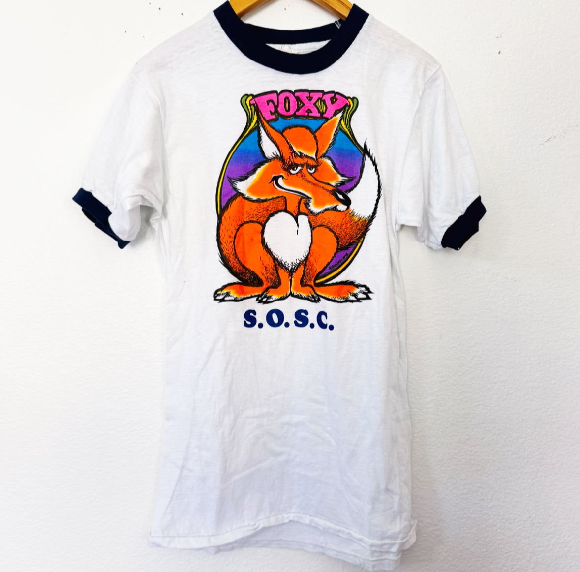 Vintage Roach 1978 Foxy Ringer Tee