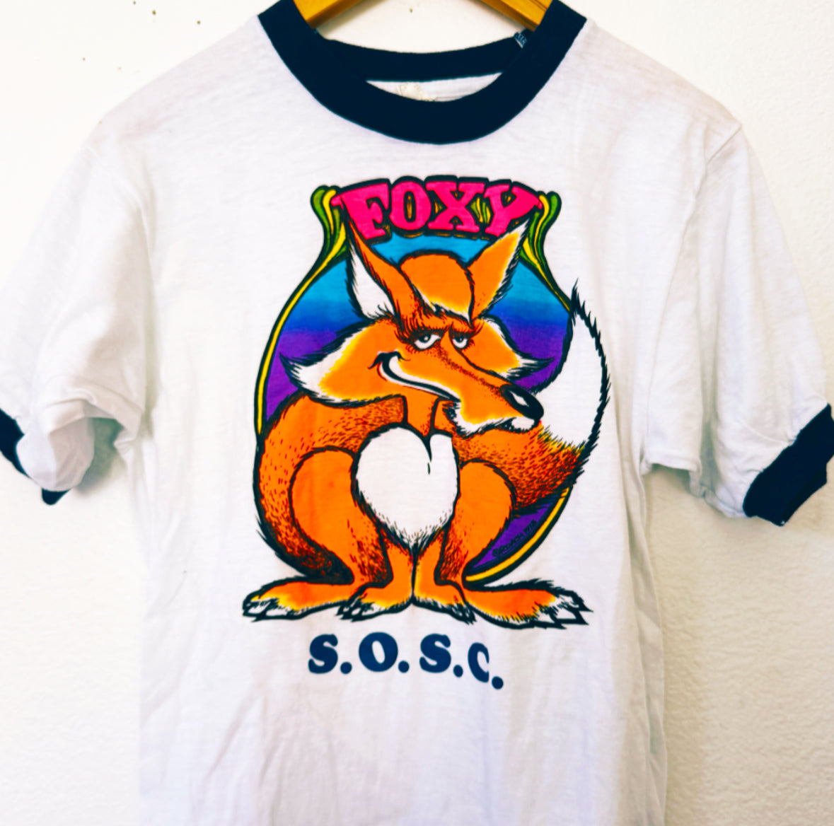 Vintage Roach 1978 Foxy Ringer Tee