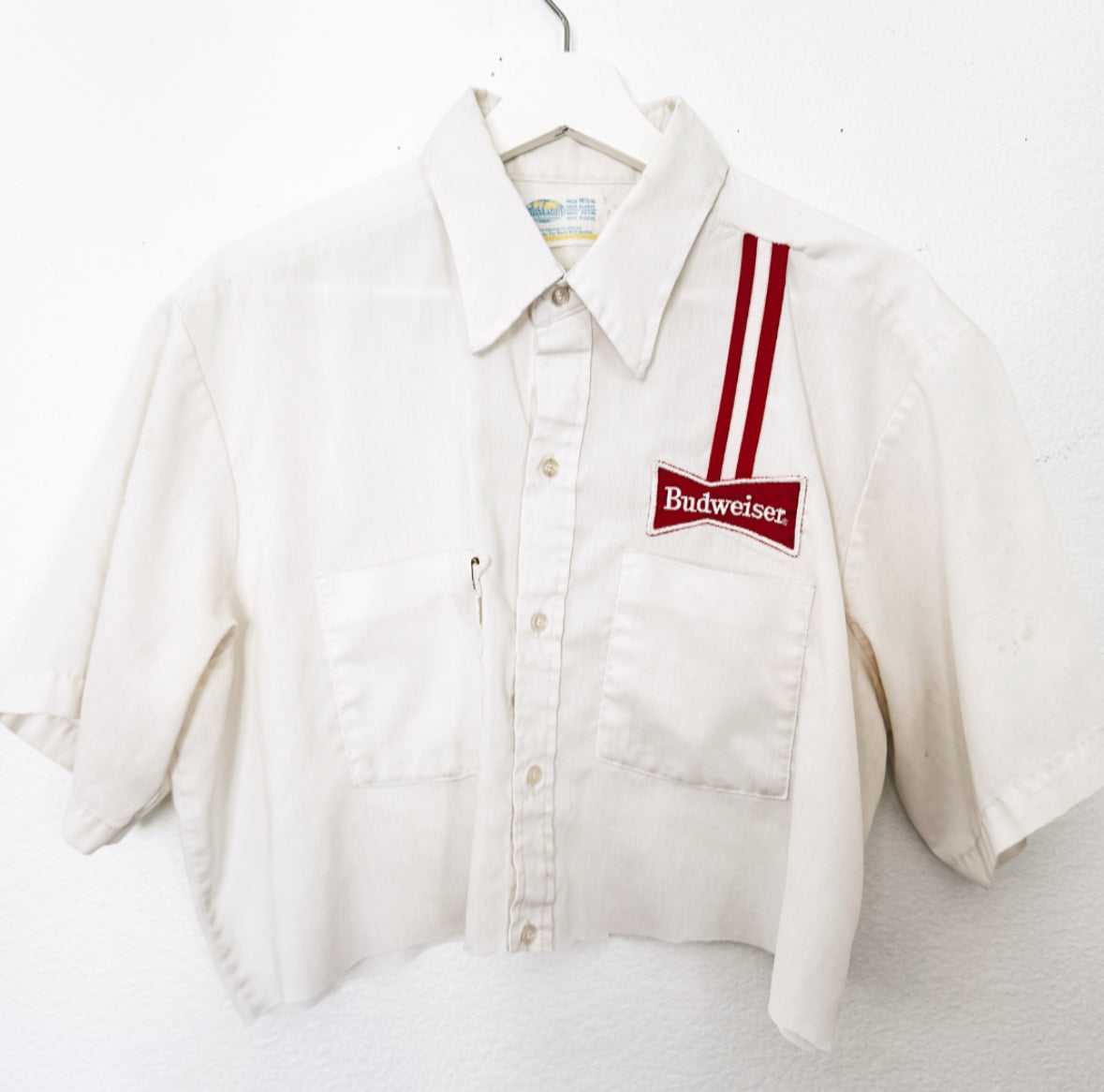 Vintage Budweiser Patch Work Shirt