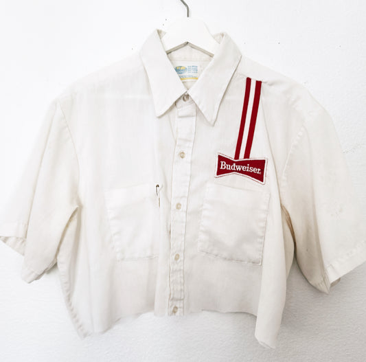 Vintage Budweiser Patch Work Shirt
